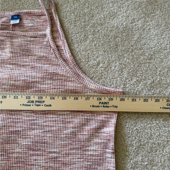 Old Navy Rose Space-Dye Sleeveless Knit Maxi Dress Size XXL - Picture 7 of 8